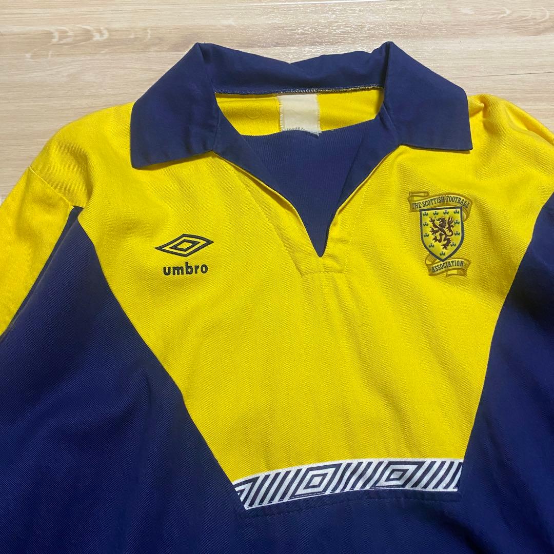 90's UMBRO ドリルトップ　スコットランド