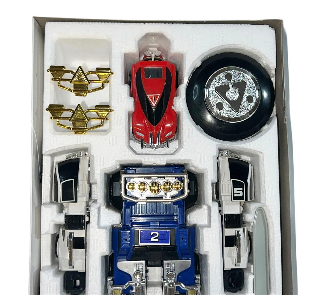 極美品 激走戦隊カーレンジャー RVロボ　箱説あり