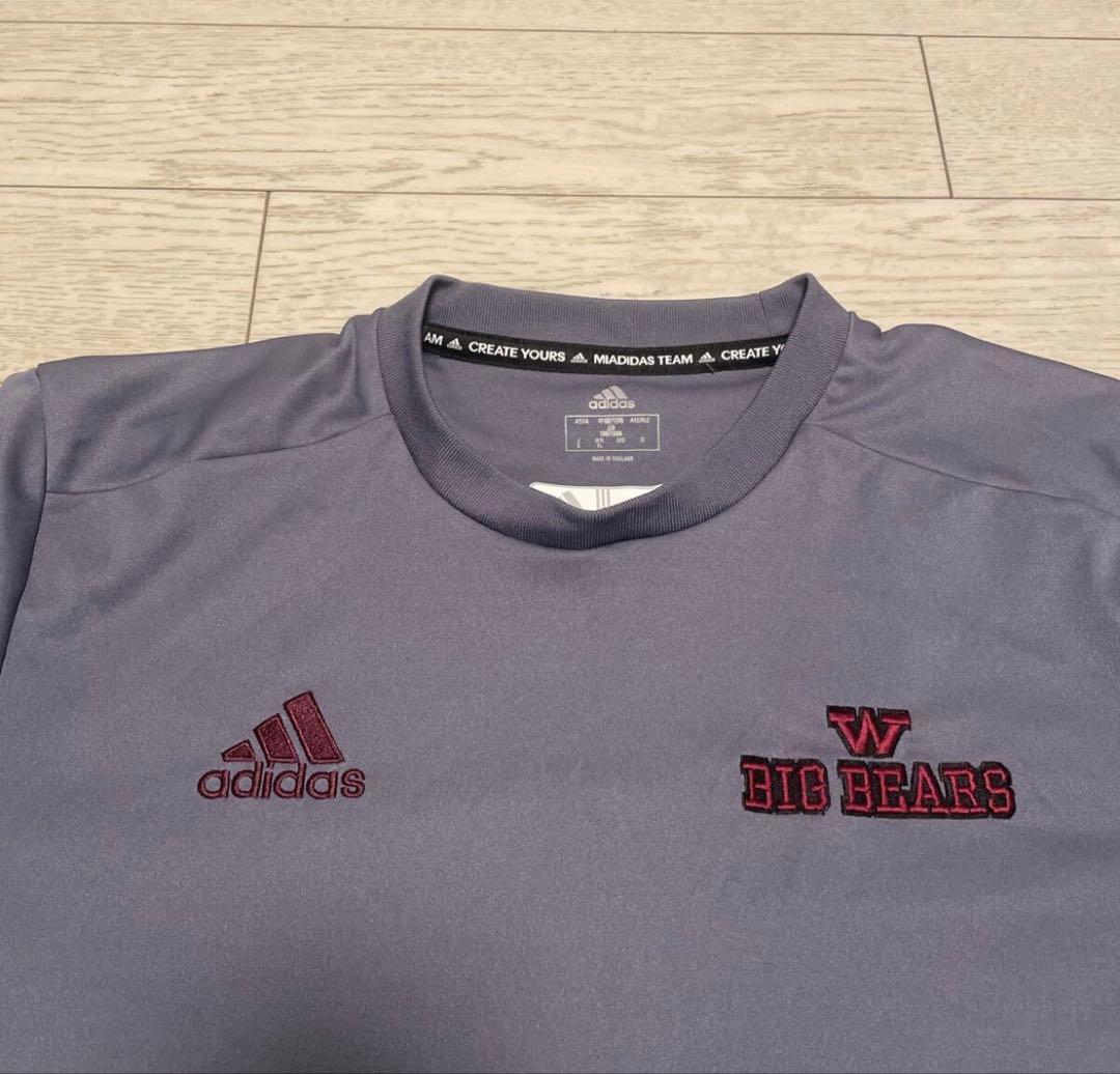 アディダスadidas早稲田大学アメフト部ロングスリーブXL