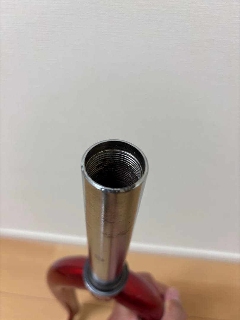サルトプラス　フロントフォーク　レッド