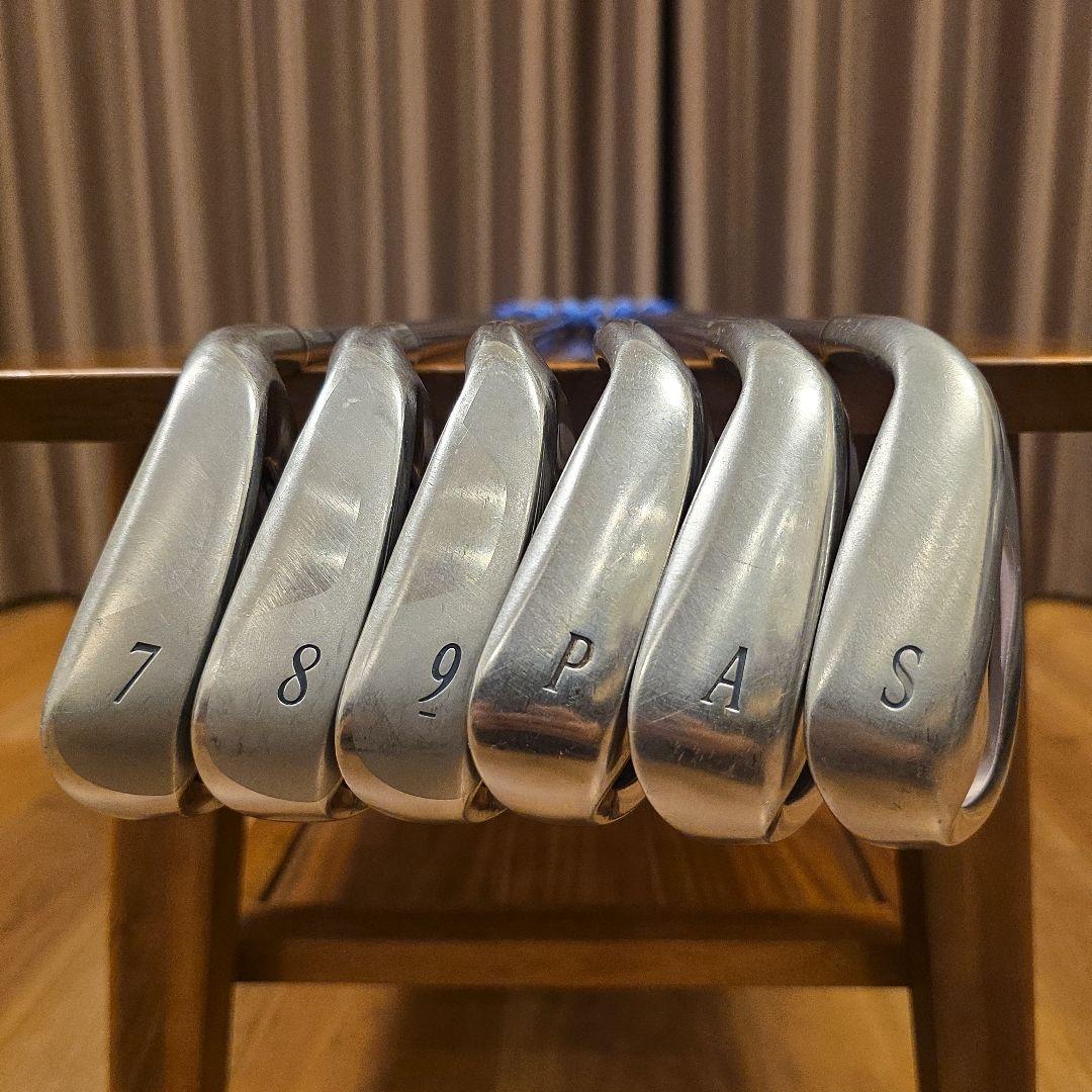 【レディース】ゼクシオ7 アイアン 6本セット フレックスL