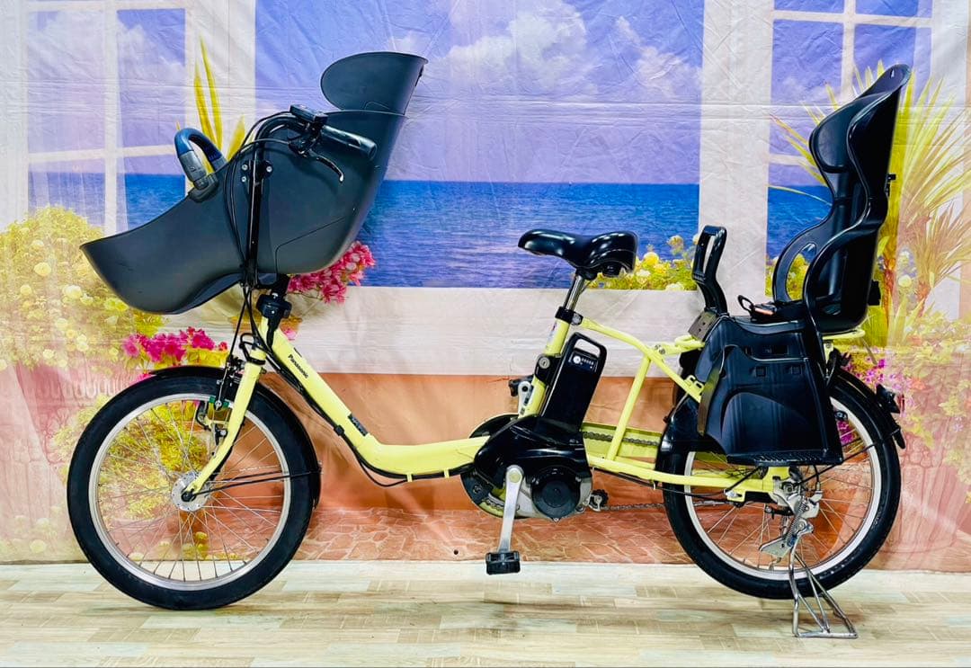 人気モデル！ギュット⭐️16AH！パナソニック子供乗せ電動アシスト自転車Y3716
