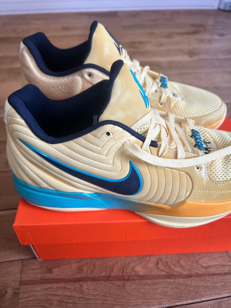 Nike バスケットボールシューズ 12 イエロー