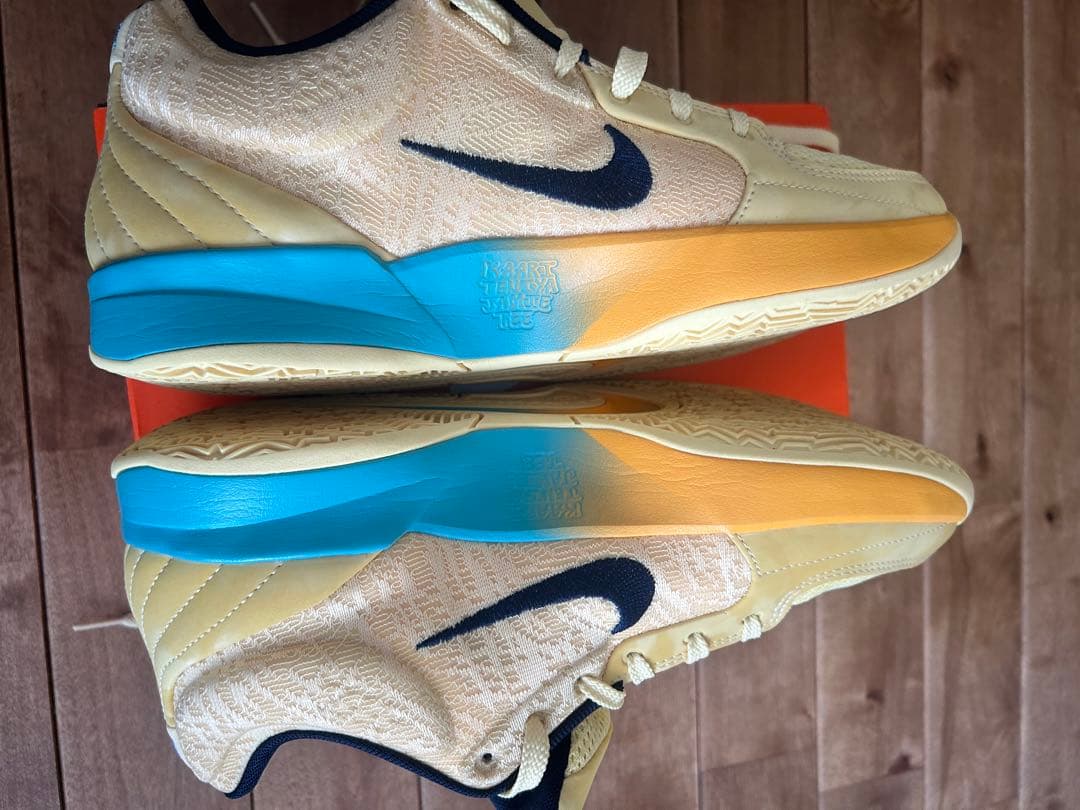 Nike バスケットボールシューズ 12 イエロー