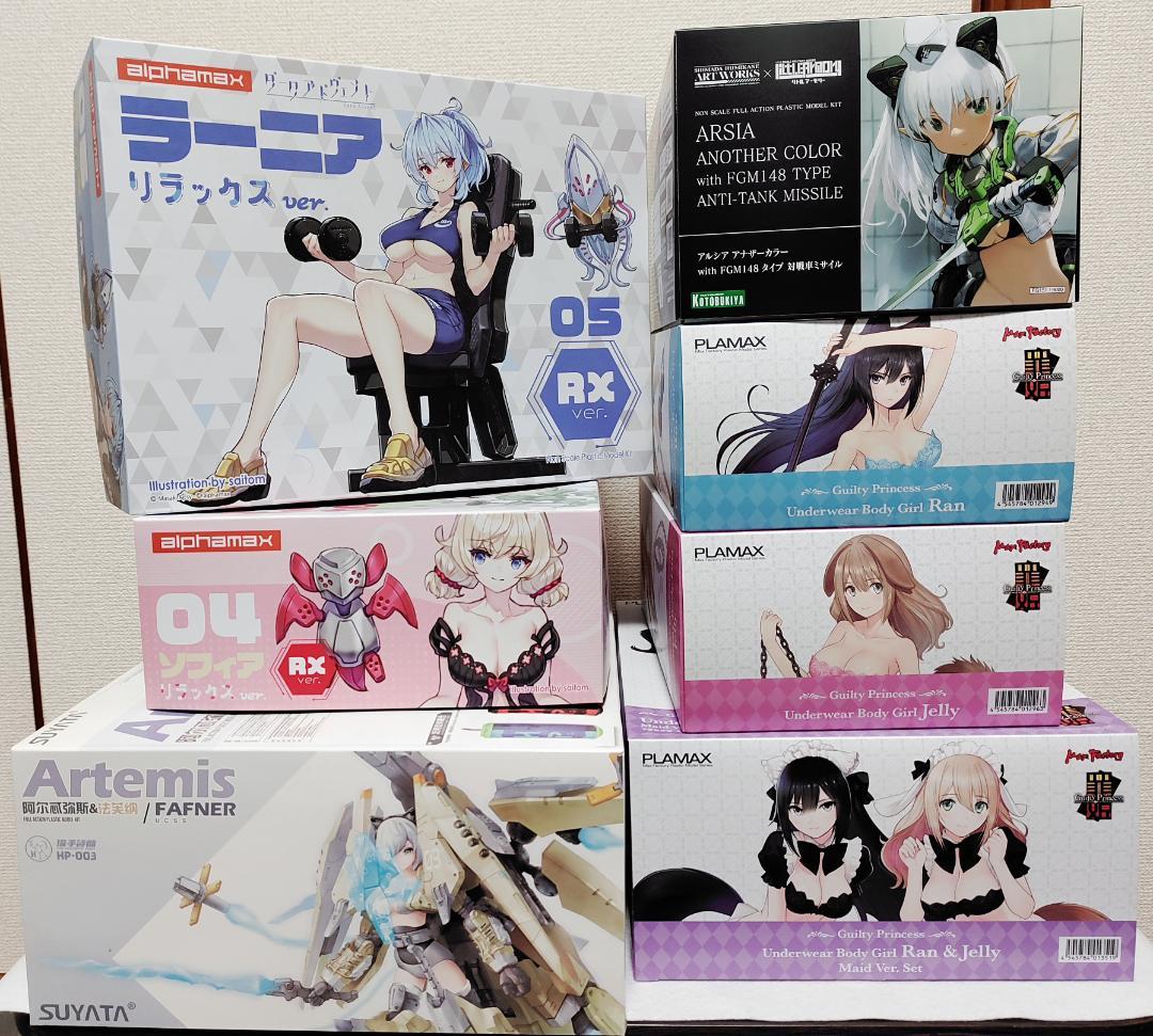 美少女プラモ 特典付き 新品未開封 まとめ売りセット