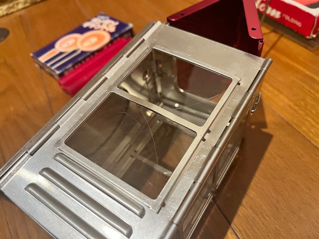 昭和レトロ　屋根型折りたたみランタン　セット　未使用品