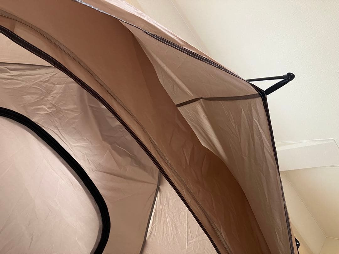 自動ポップアップ式ワンタッチテント2〜3人用 設営30秒キャンプ 室内 防災　春