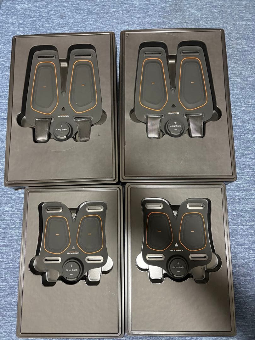 【月末限定セール】【美品】SIXPAD レッグベルト＆アームベルト4セット