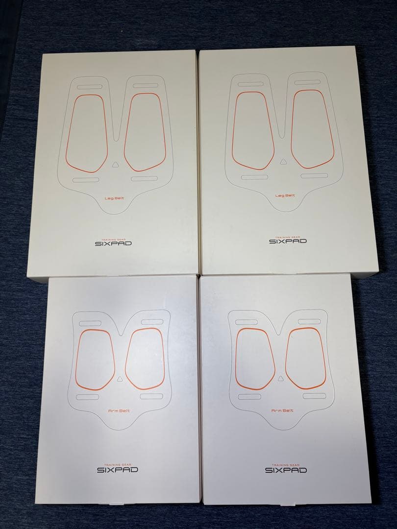 【月末限定セール】【美品】SIXPAD レッグベルト＆アームベルト4セット
