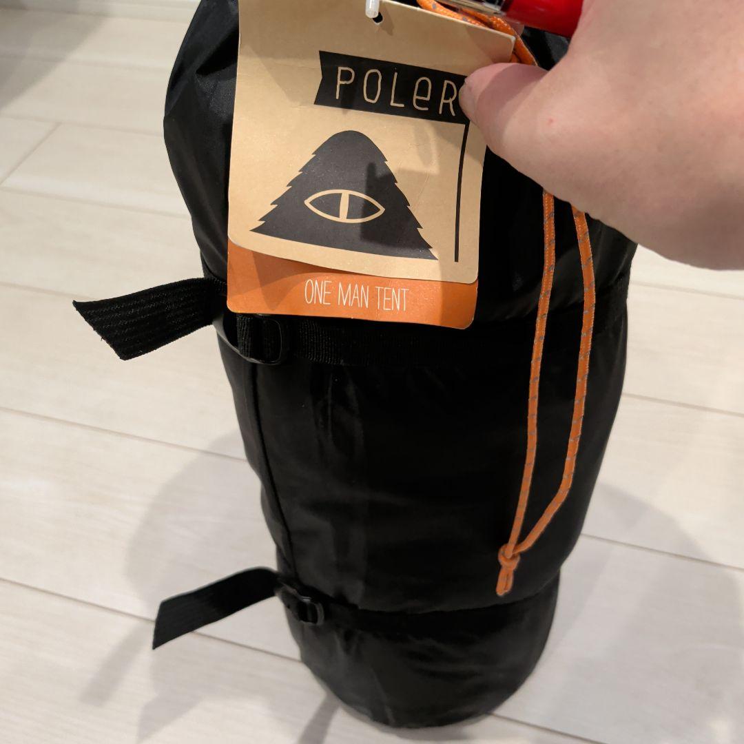 POLeR 1 MAN TENTS ブラック 213EQU5202