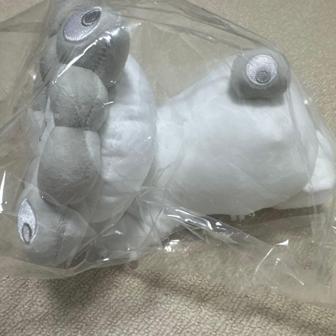 白 ミャクミャク 這い型 ぬいぐるみ Mサイズ