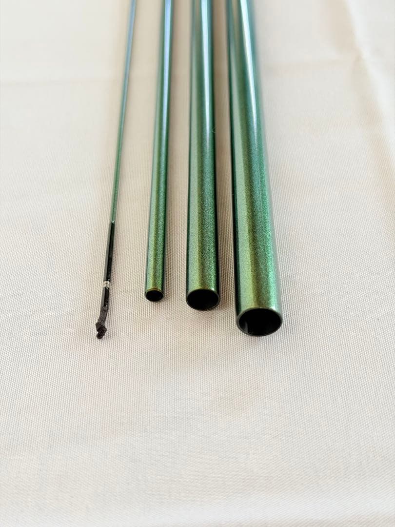 未使用級　がまかつ　がまへら　凛刀　迅　12尺　へら竿
