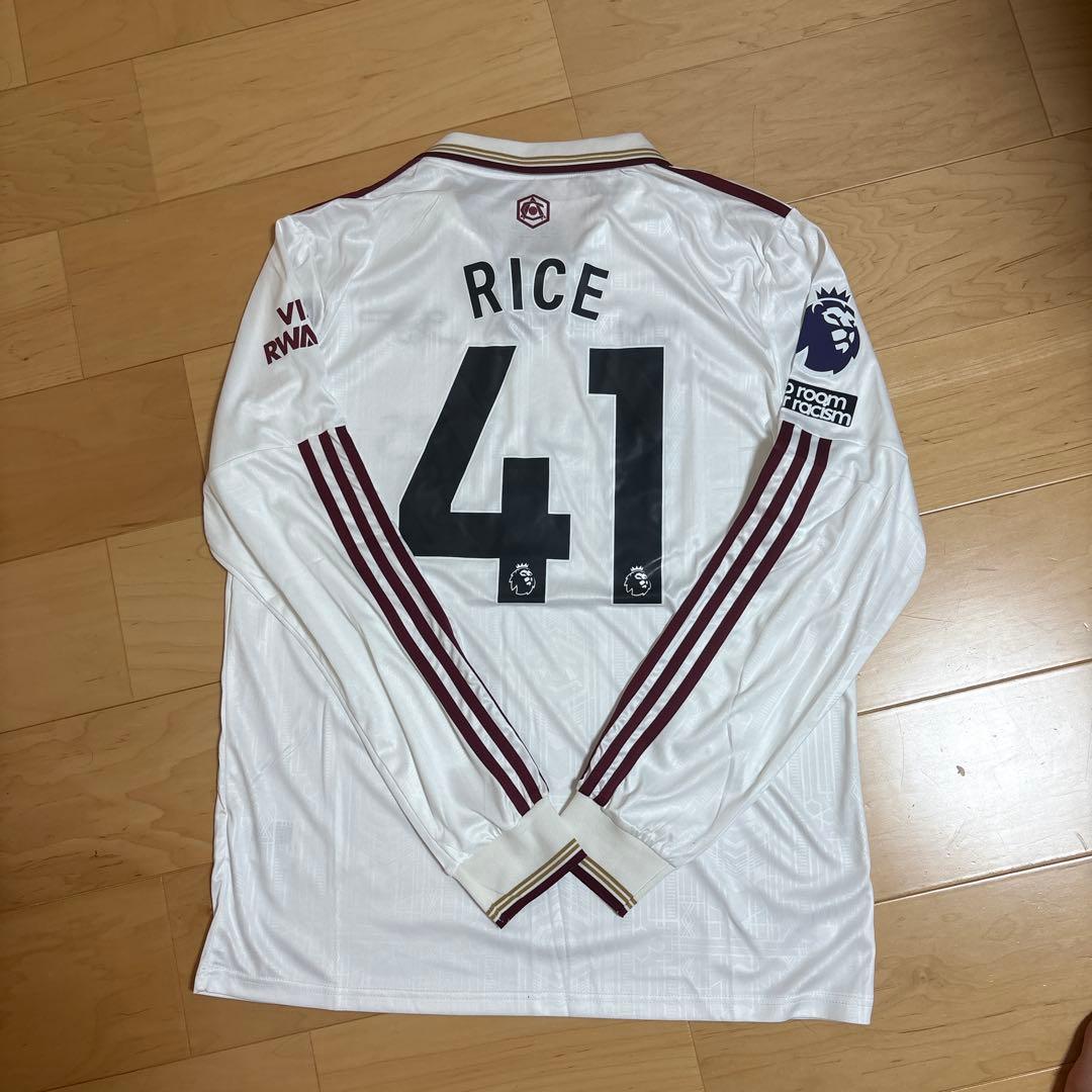 アーセナル 25/26 サード オーセンティック RICE 41 XL 正規