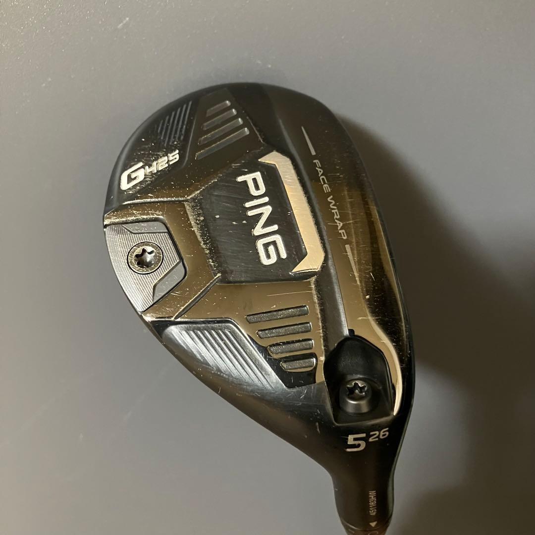 PING G425ハイブリッド　2本セット（U5&U6）
