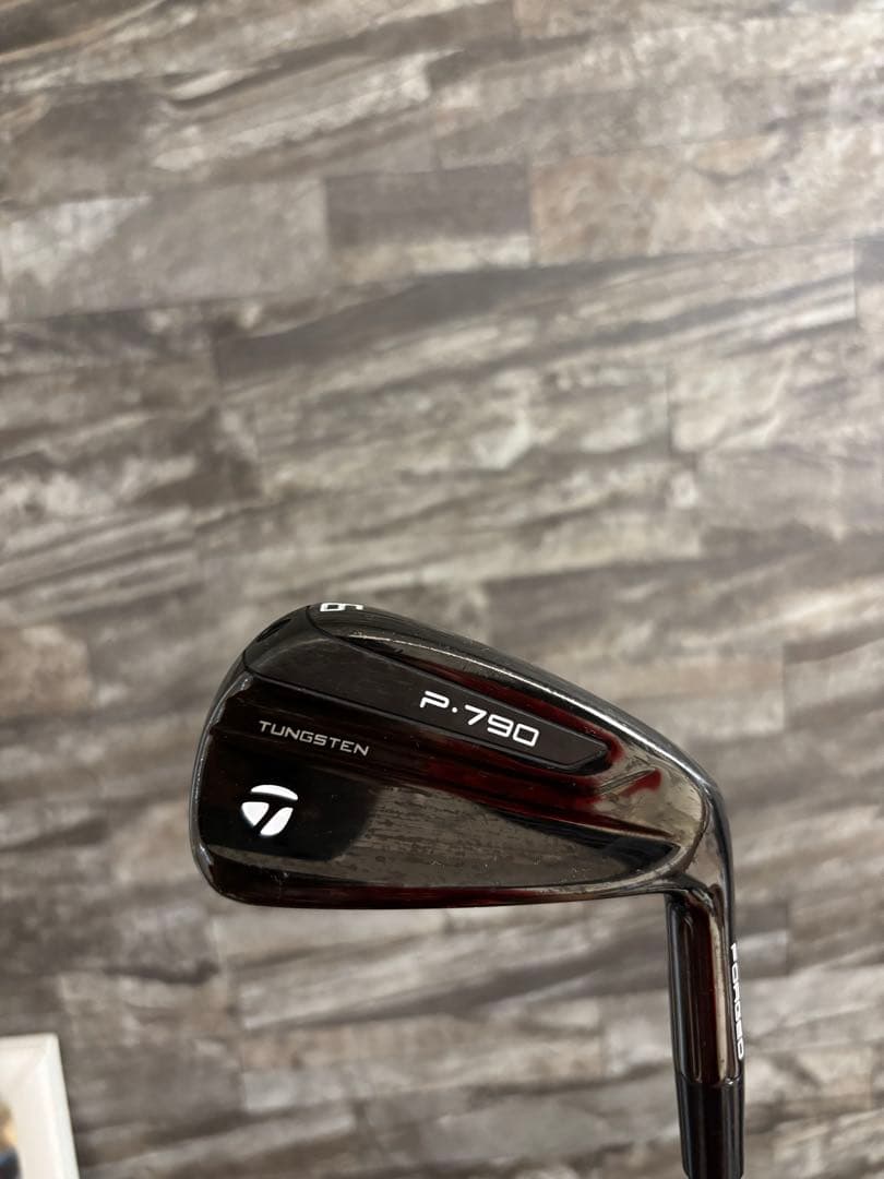 【美品】TaylorMade テーラーメイド P790 ブラック アイアンセット