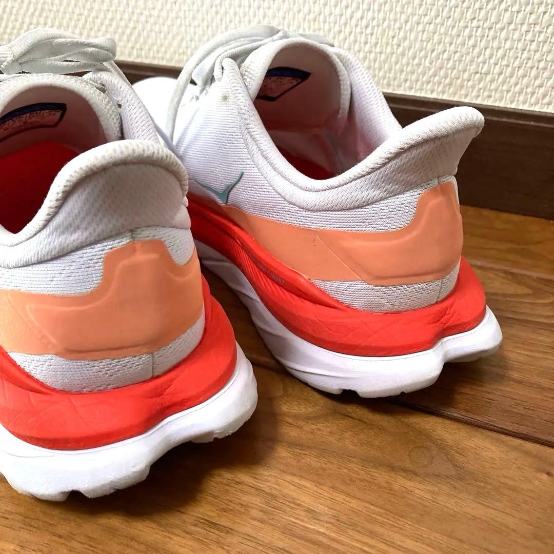 HOKA ONEONE MACH4 white レディース24.0cm