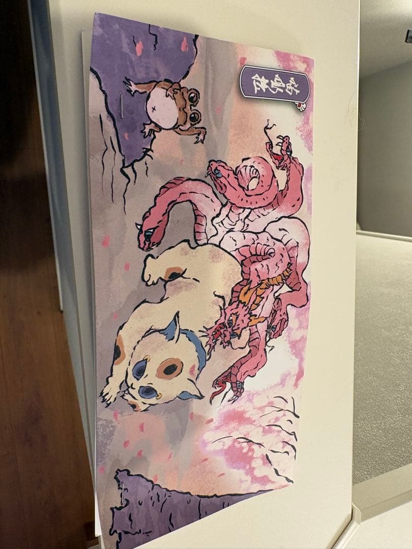 ニャスラ　SAKURA ソフビ　MEOWWWTHRA