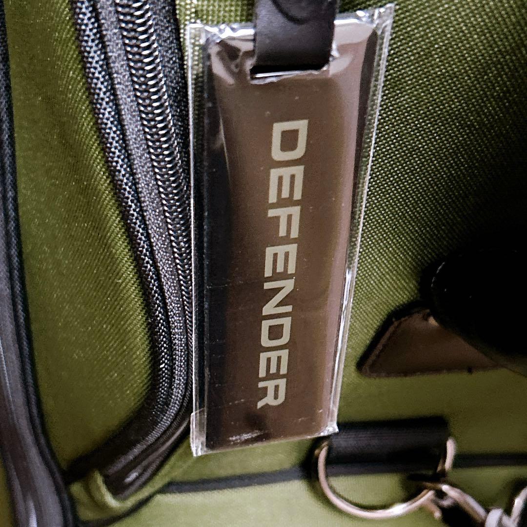 ランドローバー DEFENDERキャディバッグ　オリーブ　グリーン