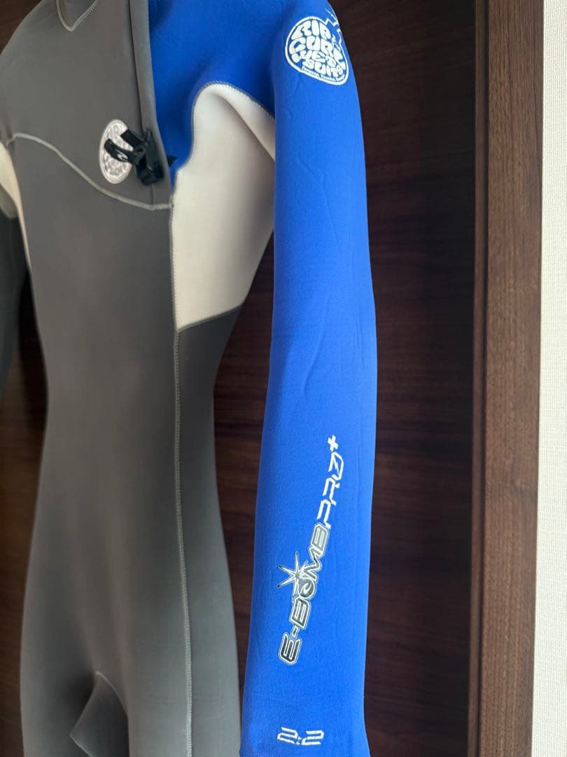 リップカール RIPCURL 2mmフルジャージ ZIP FREE既製品L相当