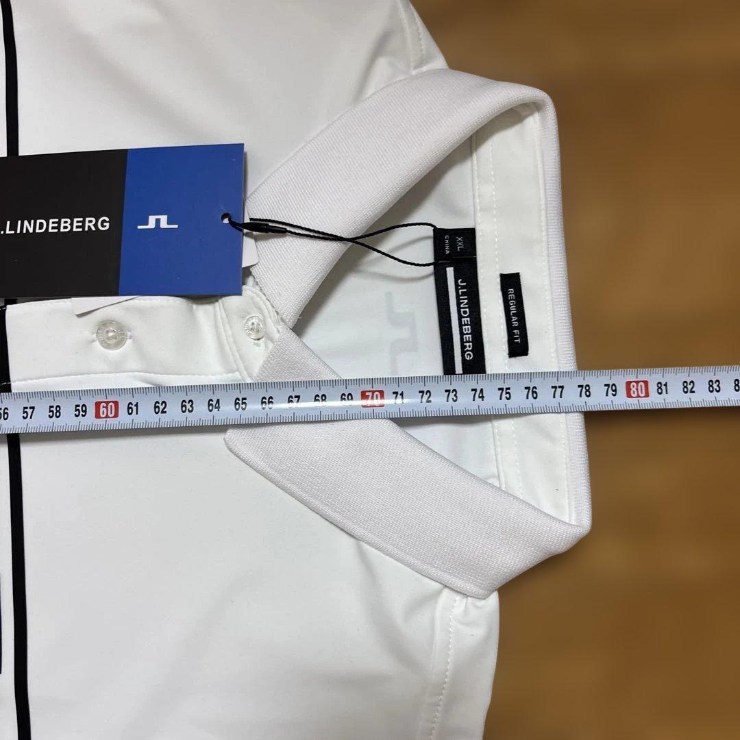 ☆新品☆J.Lindeberg 長袖ポロシャツXXL ホワイト