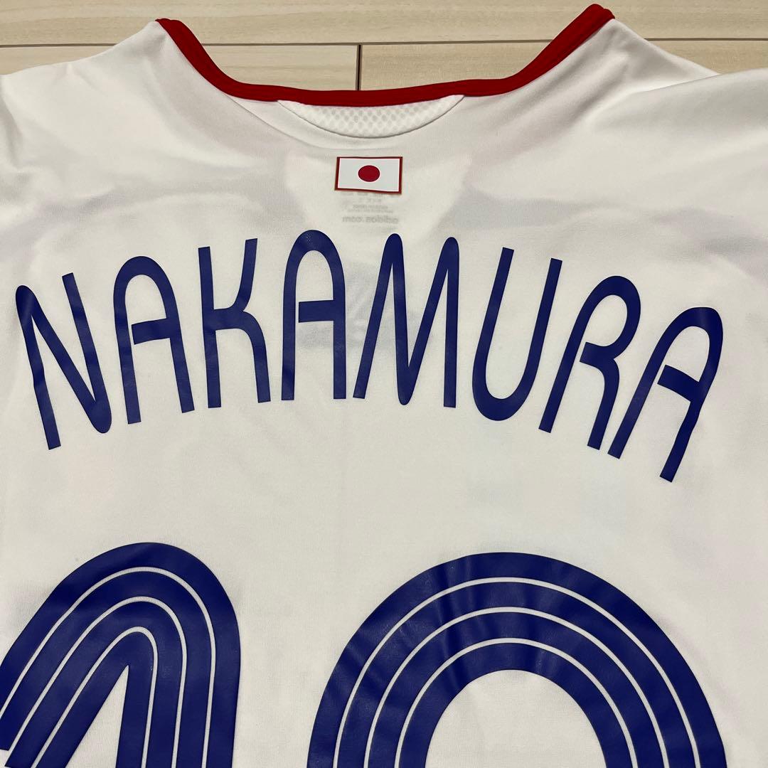 サッカー　日本代表　中村俊輔　選手　ユニフォーム