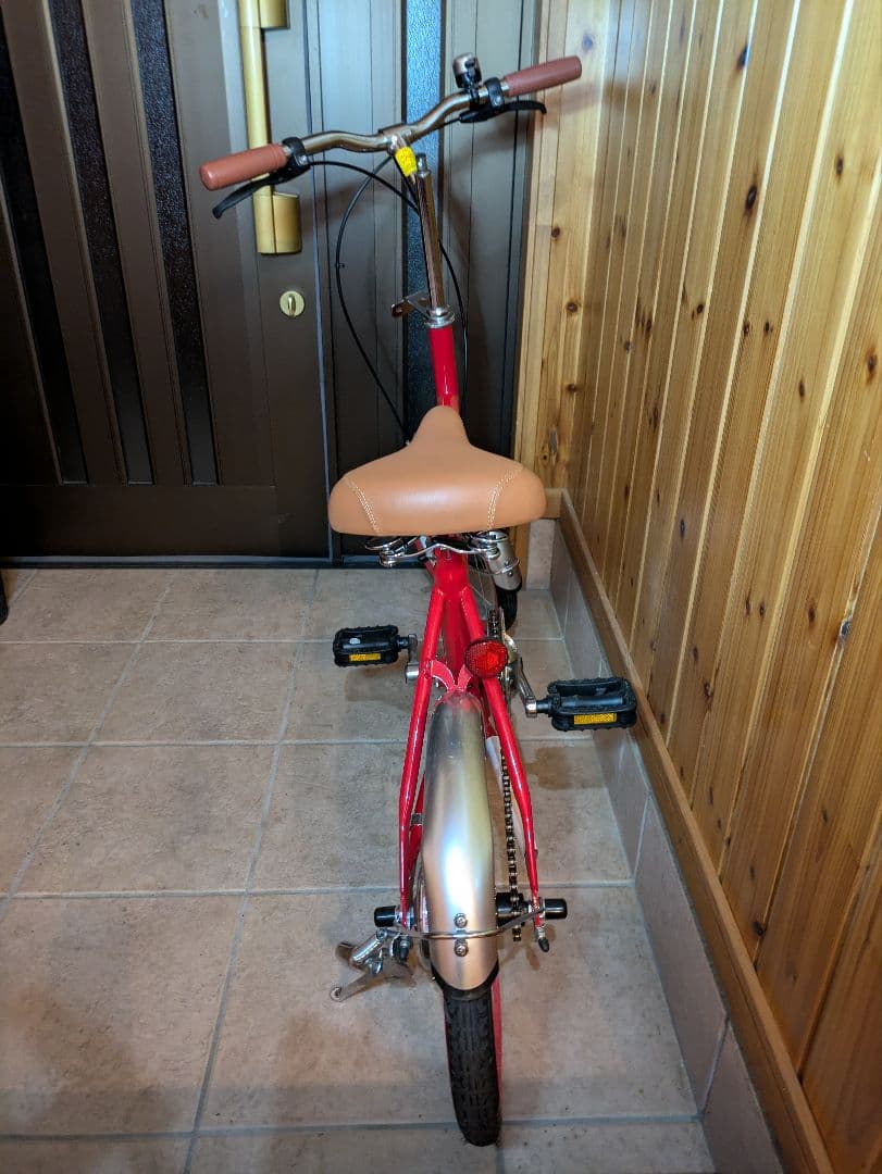 Coca-Cola 折りたたみ自転車 赤