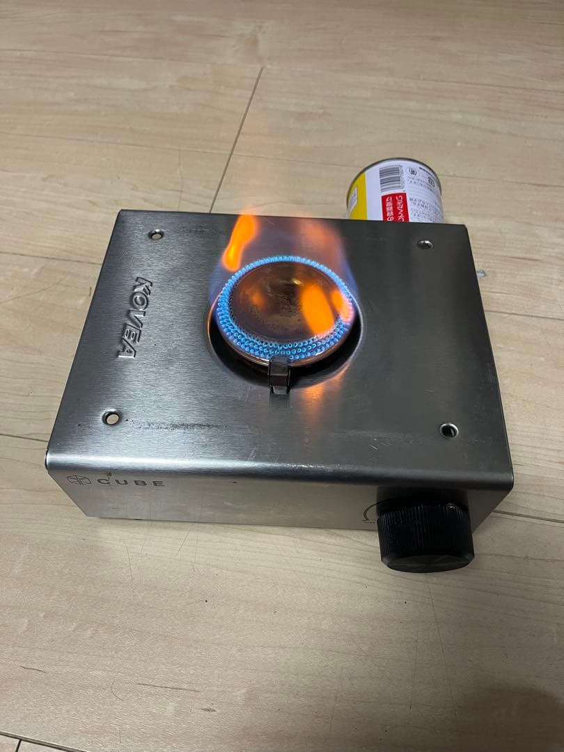 KOVEA CUBE 小型ガスコンロ　アシモクラフツカスタム