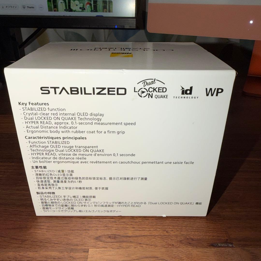 ラウンド用品・アクセサリー Nikon COOLSHOT PRO III STABILIZED