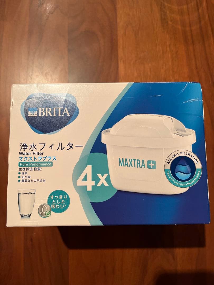 BRITA MAXTRA+ 浄水フィルター 4個入り＋3個