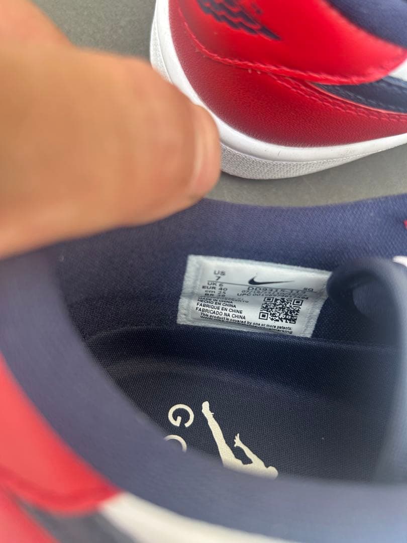 Nike Jordan Golf シューズ ネイビー/ホワイト/レッド