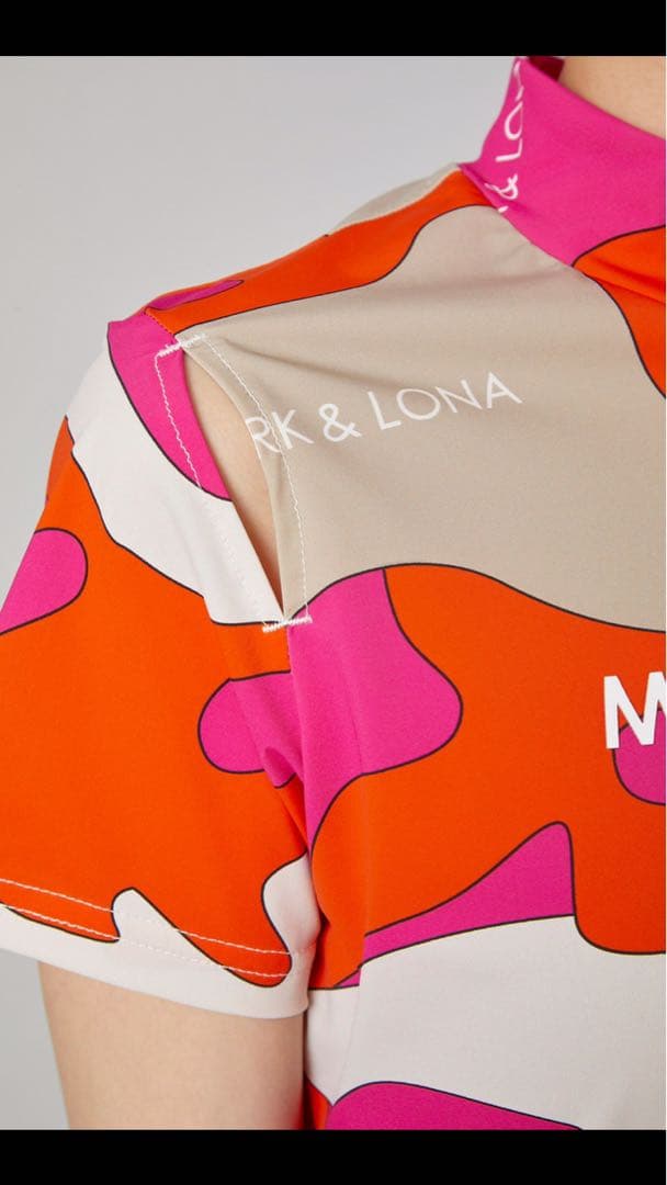 ゲンたろ　MARK&LONA 　 Milo Camo Tee
