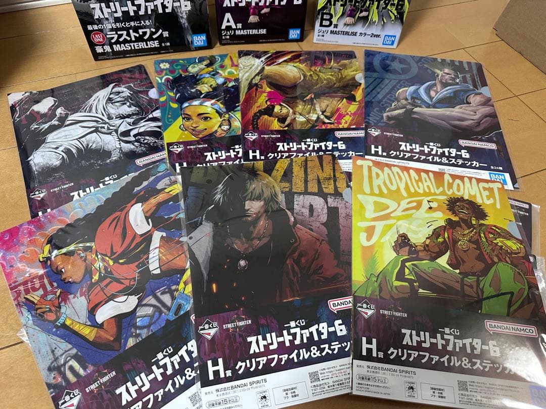 ストリートファイター6 MASTERISE 一番くじ まとめ売りセット
