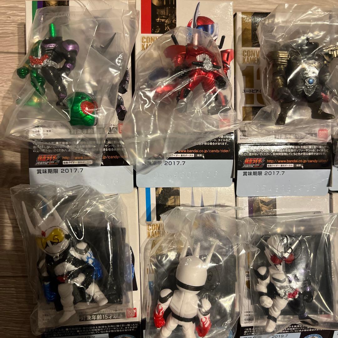 仮面ライダー　converge W9体セット