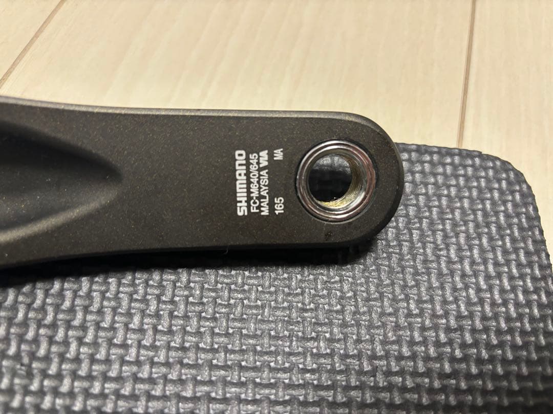 SHIMANO ZEE FC-M640/645 クランクセット 165mm