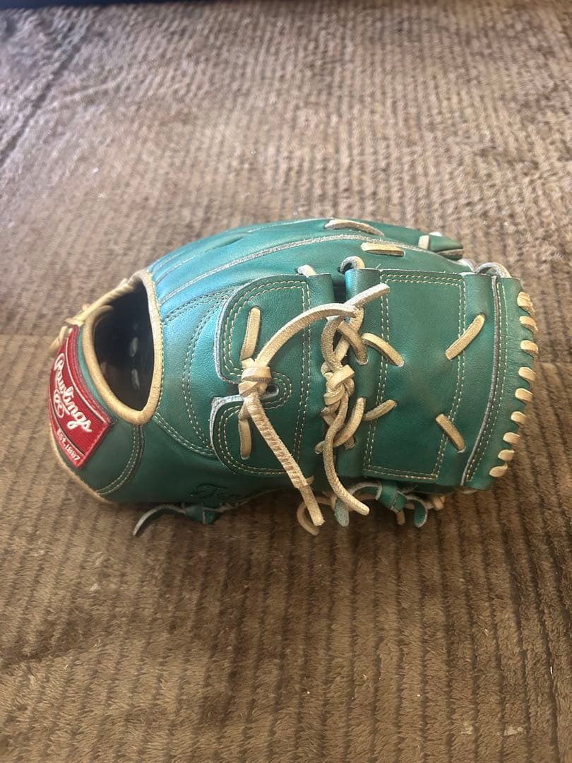 Rawlings ローリングス 硬式グローブ投手用緑色