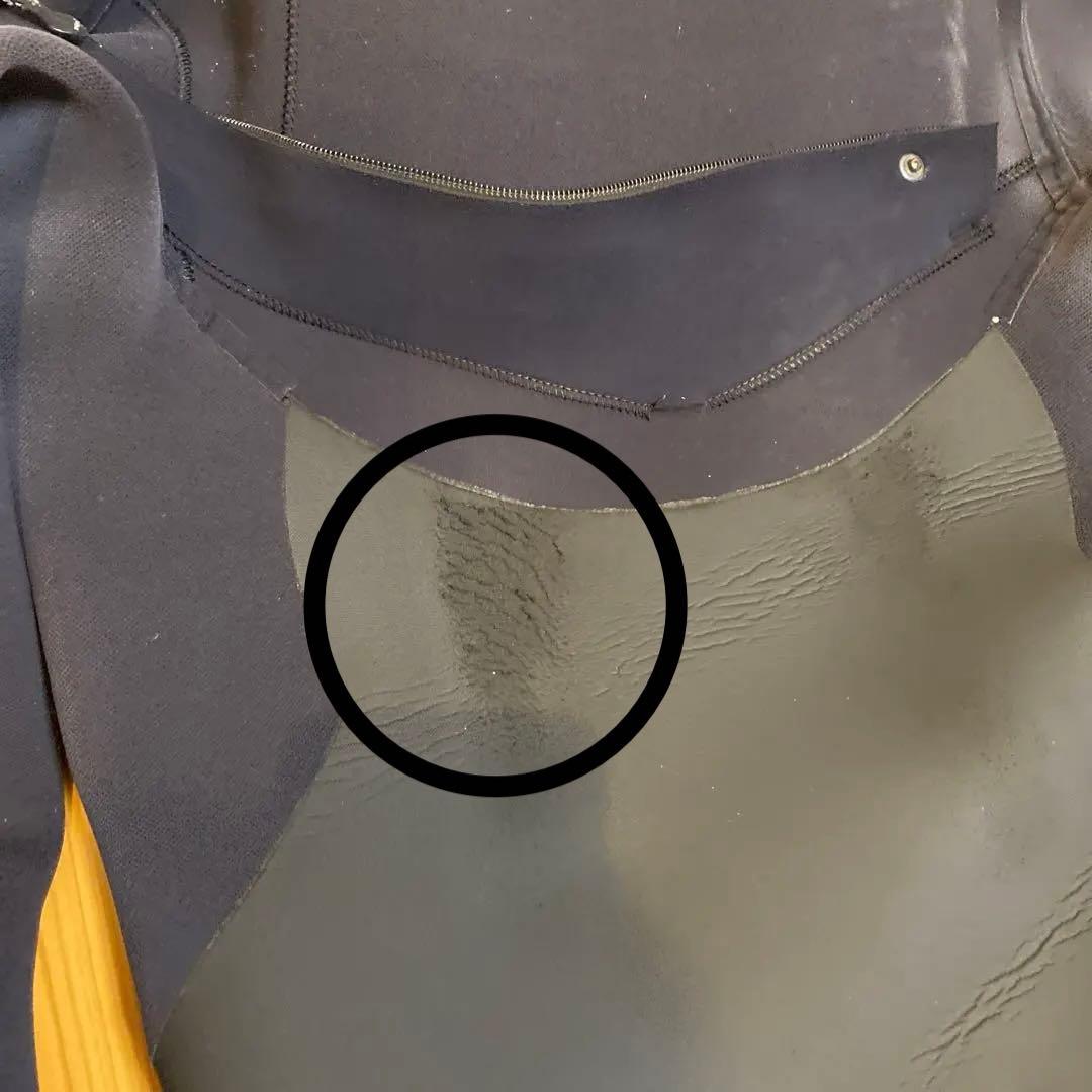 ビラボンウェットスーツ5mm 3mmセミドライ　ノンステッチタイプ