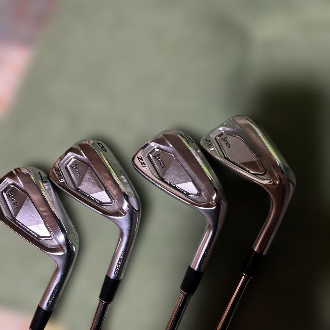 Srixon ZXi5 アイアンセット 4本 (#7〜9, PW)