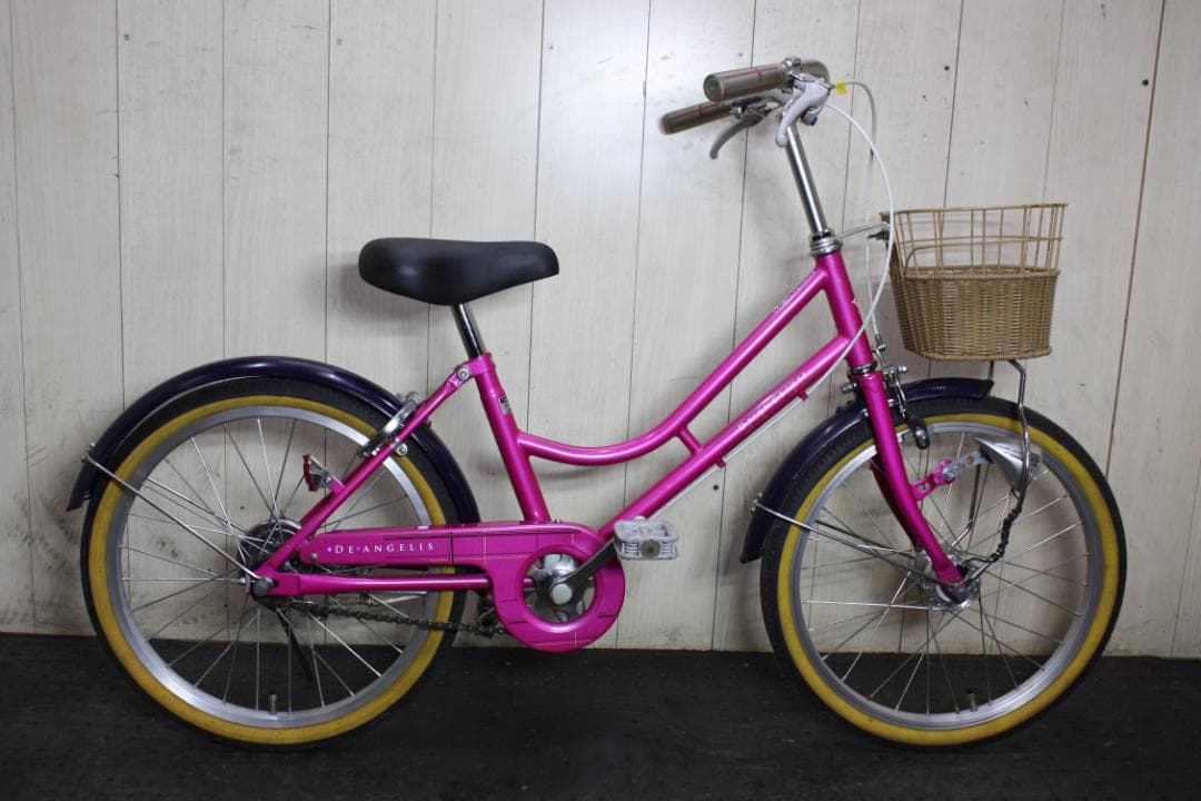 大日製 DE ALGELIS 20型 AUTO LED仕様 女の子用自転車