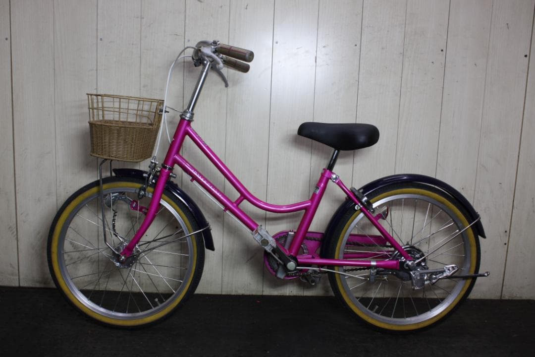 大日製 DE ALGELIS 20型 AUTO LED仕様 女の子用自転車