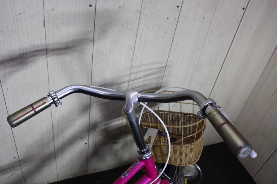 大日製 DE ALGELIS 20型 AUTO LED仕様 女の子用自転車