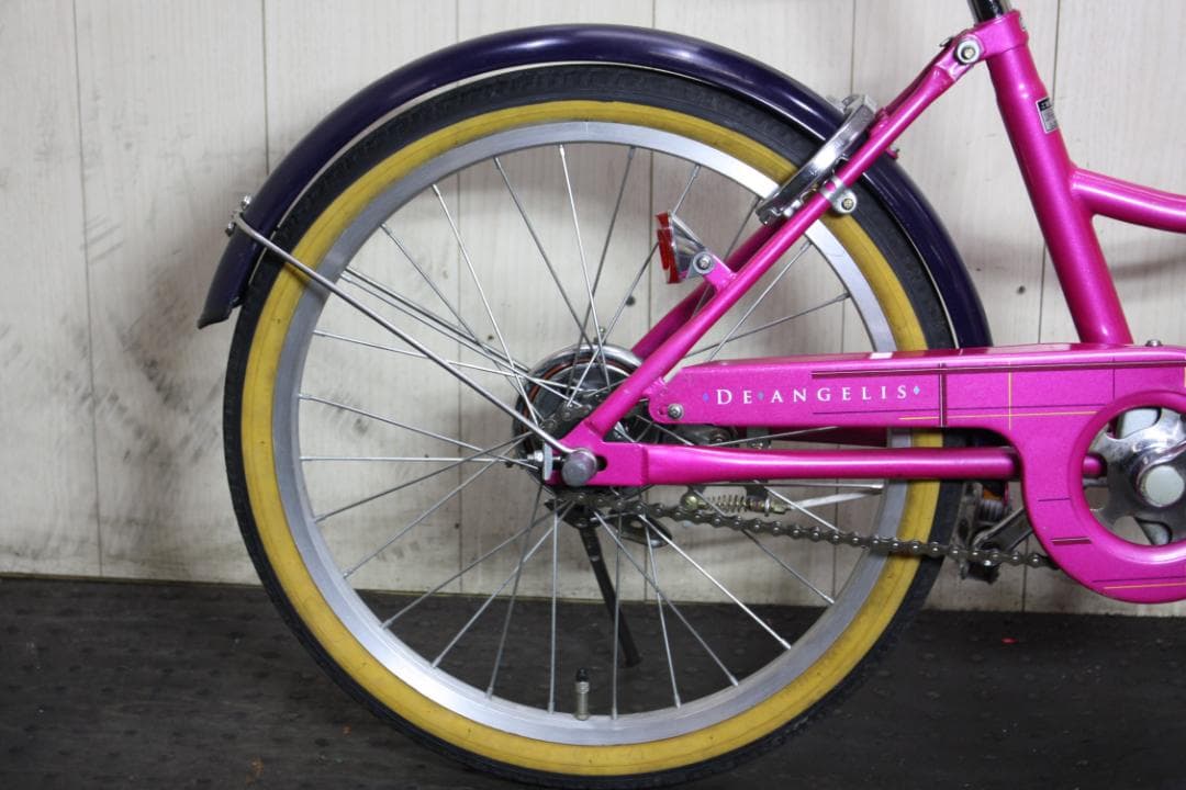 大日製 DE ALGELIS 20型 AUTO LED仕様 女の子用自転車