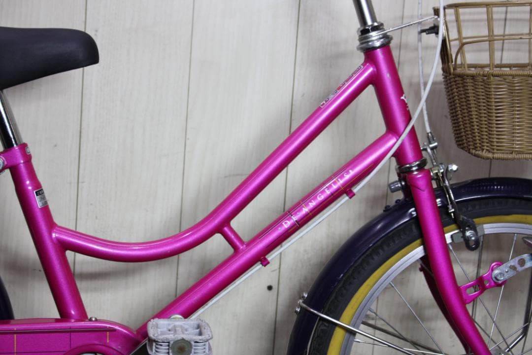 大日製 DE ALGELIS 20型 AUTO LED仕様 女の子用自転車