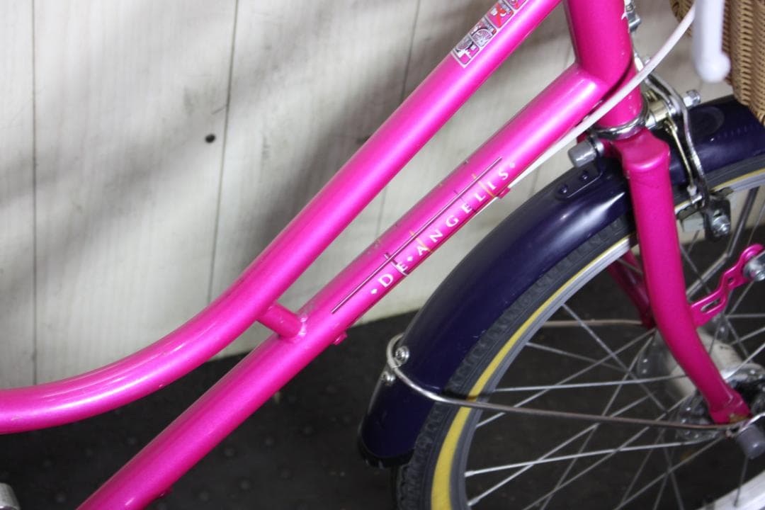 大日製 DE ALGELIS 20型 AUTO LED仕様 女の子用自転車