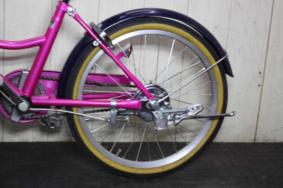 大日製 DE ALGELIS 20型 AUTO LED仕様 女の子用自転車
