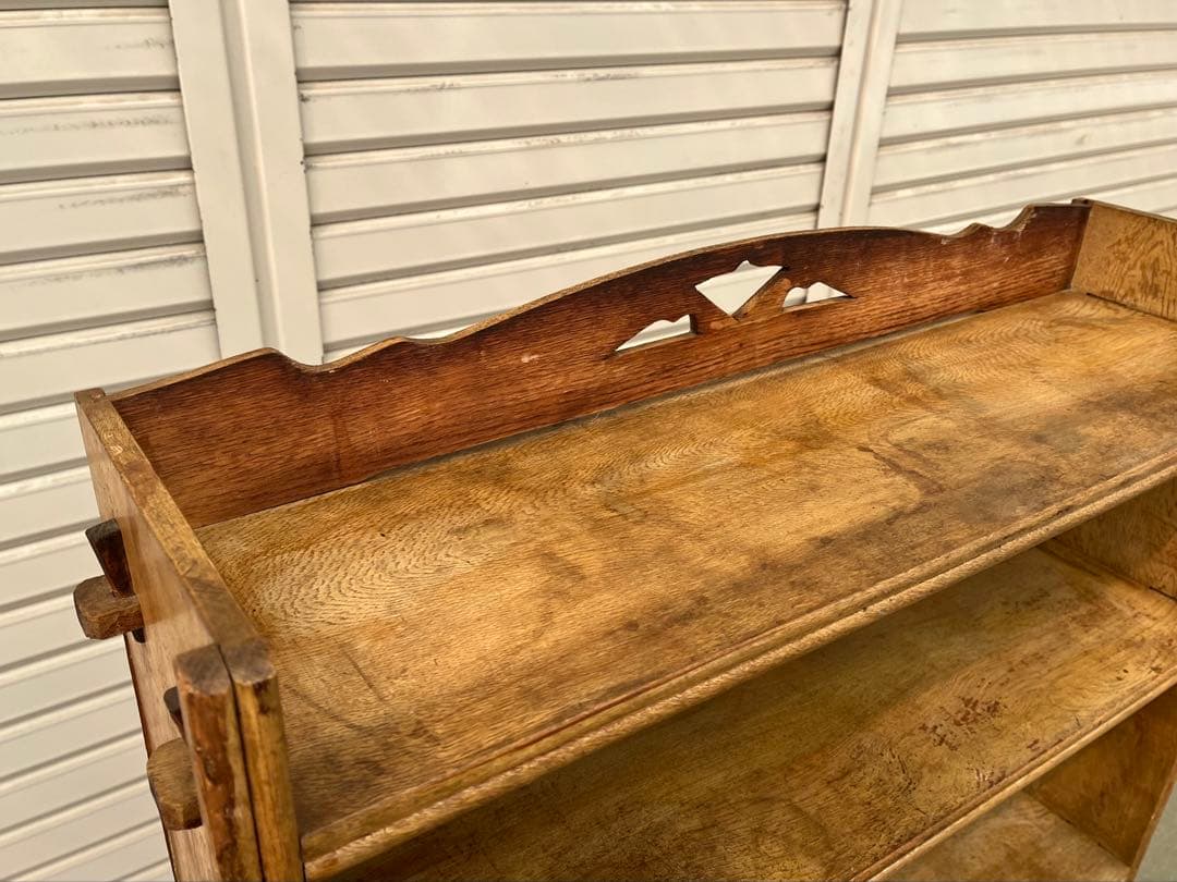 ［yamaka家具、古物、当時もの］くさび棚/5段