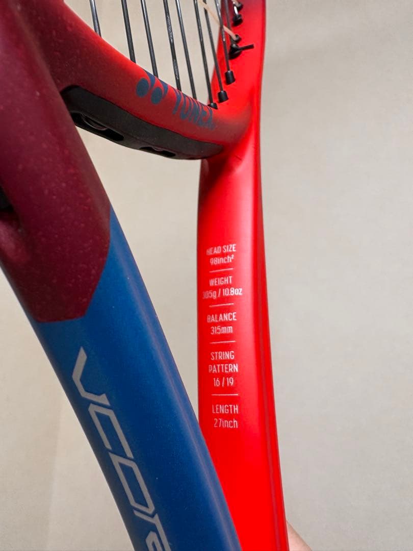 ラケット(硬式用) YONEX VCORE98(2021)