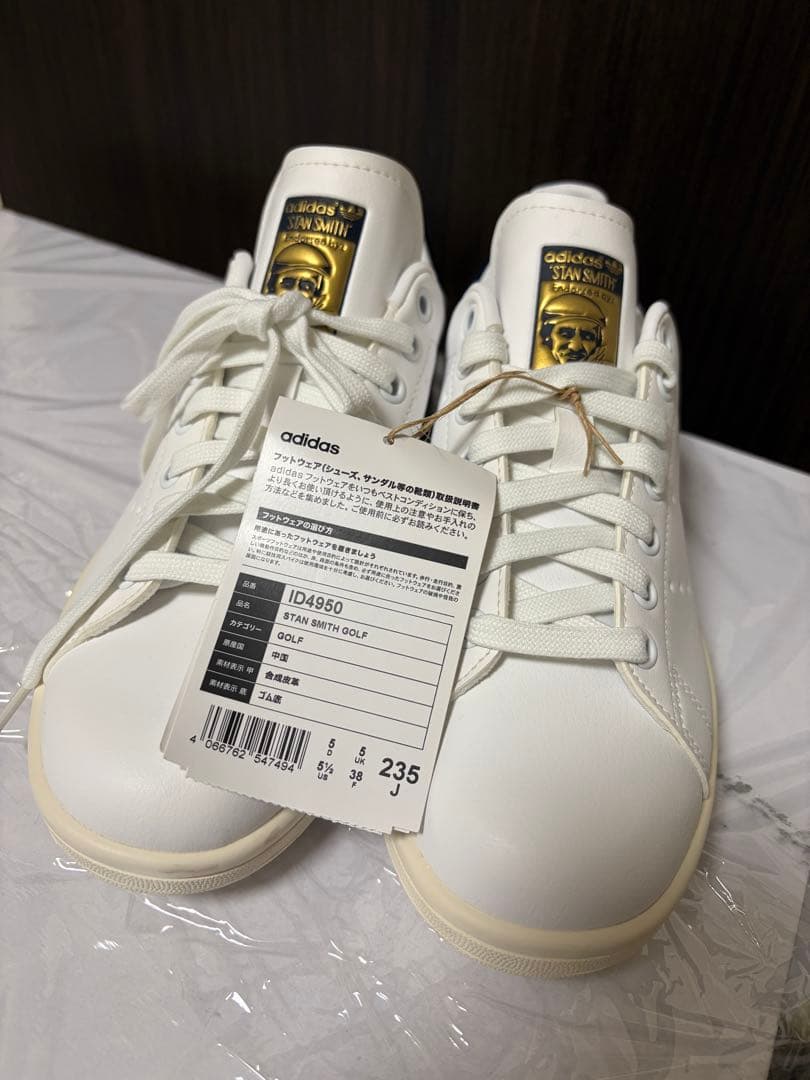 【新品未使用タグ付】adidas Golf スタンスミスゴルフ