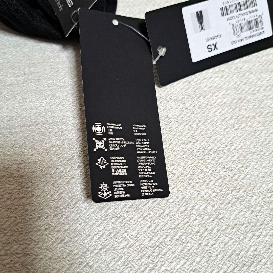 未使用　OAKLEY　ブラックビブタイツ 　ビブショーツ　オークリー