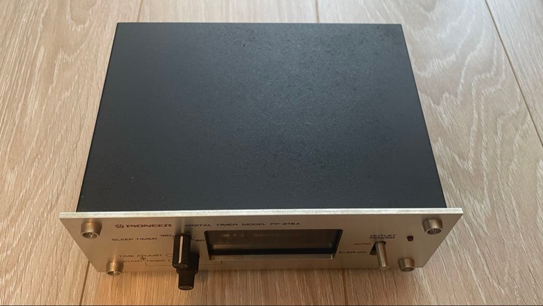 【動作品】Pioneer pp-215a/パタパタ時計/オーディオタイマー
