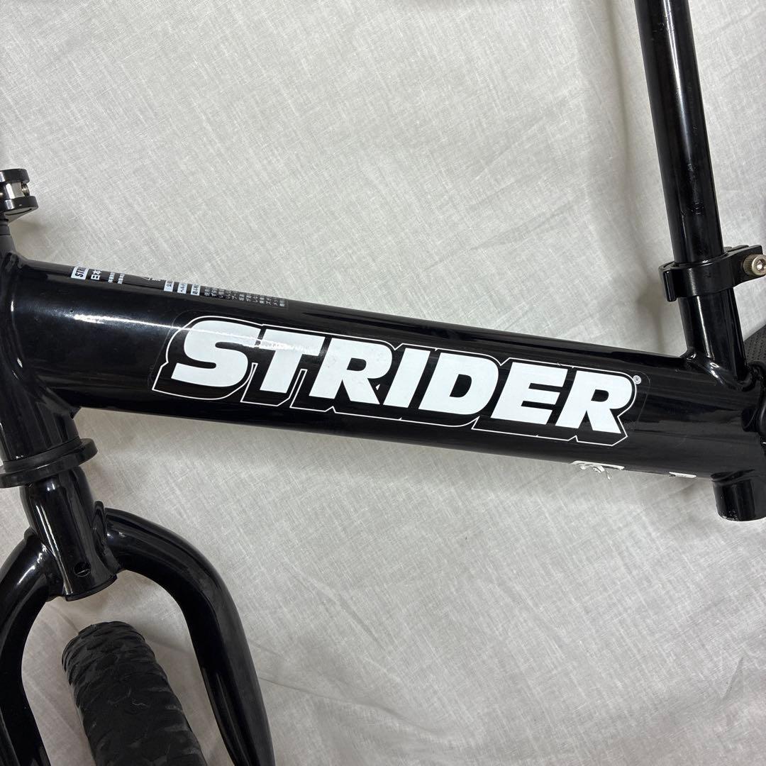 STRIDER ストライダー 12 ブラック スポーツモデル バランスバイク